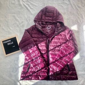 HFX purple winter jacket